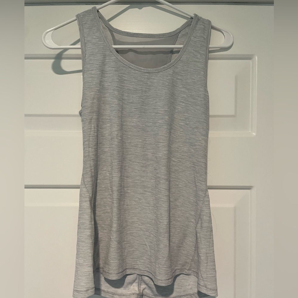 White Athletic Tank